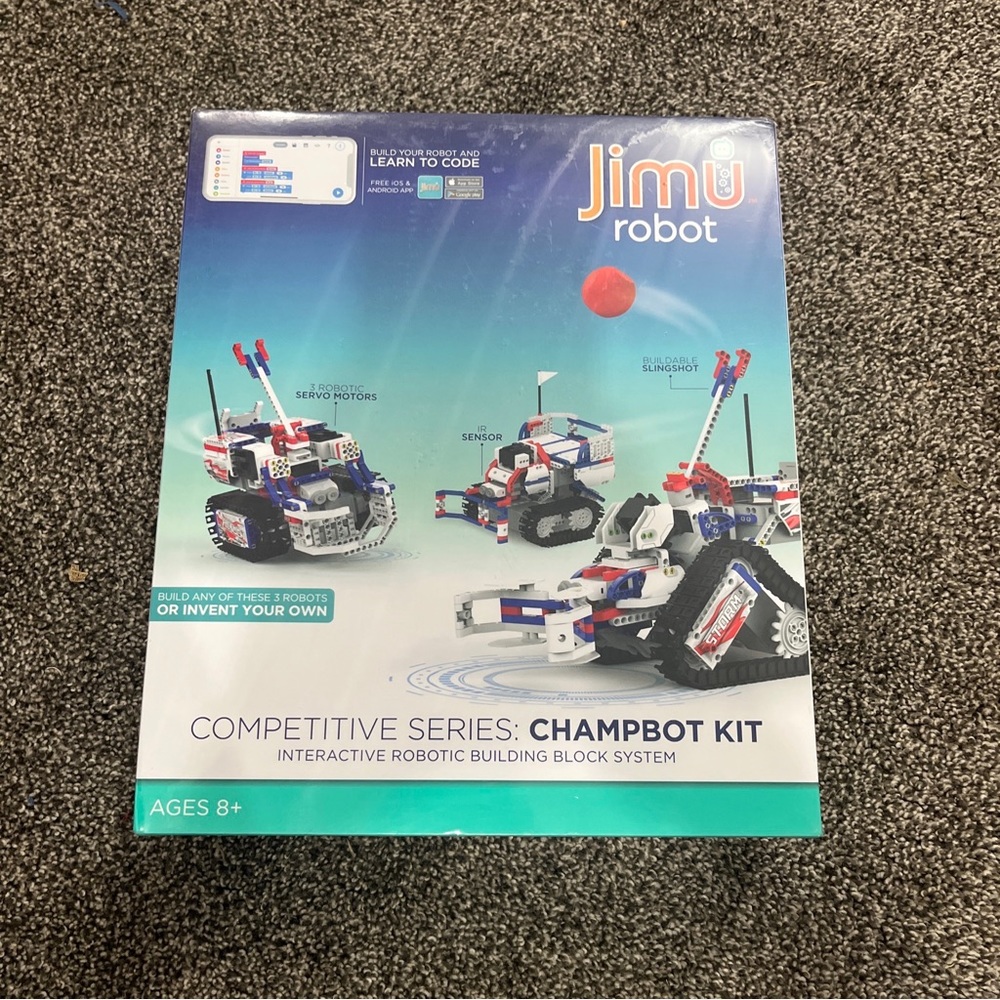 UBTECH JIMU Robot Champbot Kit/ App-Enabled Building & Coding STEM Robot Kit
